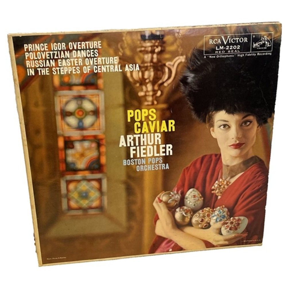 Pops Caviar (Vinyl, 1958) RCA Victor Red Seal LM-2202 VG LP Record Album